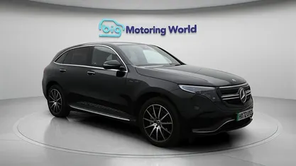 Black Used 2022 Mercedes EQC400 AMG line SUV | £22,000 (Super price)