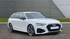White Used 2021 Audi A4 Black Edition Estate | £22,995 (Fair price)