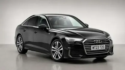 Used Audi A6 S-Line 299 HP (219 kW) 2023 Black Sedan