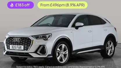 White Used 2024 Audi Q3 Sportback S-Line SUV | £31,314 (Fair price)