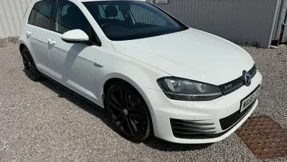 Used VW Golf VII GTD 184 HP (135 kW) 2016 White Hatchback