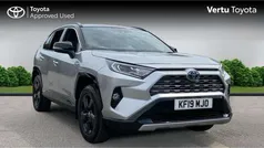 Silver Used 2019 Toyota RAV4 Hybrid SUV | £26,093 (Fair price)