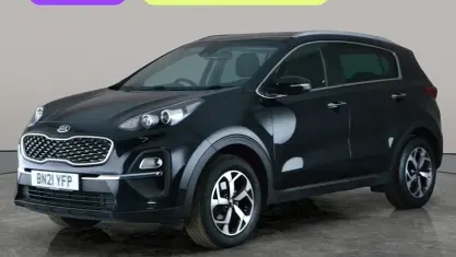 Used Kia Sportage 132 HP (97 kW) 2021 Black SUV