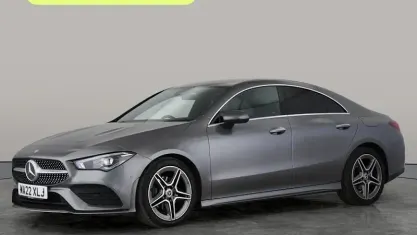 Used Mercedes CLA180 AMG line 136 HP (100 kW) 2022 Grey Coupe