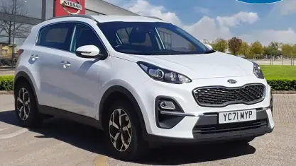 Second-hand Kia Sportage 136 CP (100 kW) 2021 Alb SUV