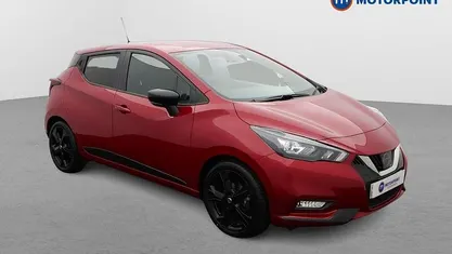 Red Used 2022 Nissan Micra Hatchback | £12,399 (Fair price)