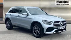 Silver Used 2022 Mercedes GLC220 AMG line Estate | £31,676 (Fair price)