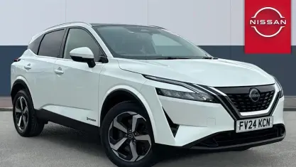 Used Nissan Qashqai N-Connecta 190 HP (139 kW) 2023 White SUV