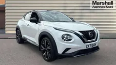 White Used 2021 Nissan Juke Tekna+ SUV | £14,100 (Fair price)