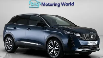 Begagnad Peugeot 3008 Premium 131 HK (96 kW) 2022 Blå SUV