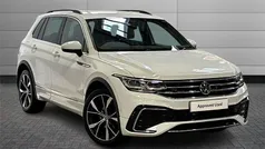 White Used 2022 VW Tiguan R-line SUV | £27,491 (Fair price)