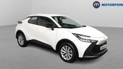 White Used 2024 Toyota C-HR SUV | £21,549 (Fair price)