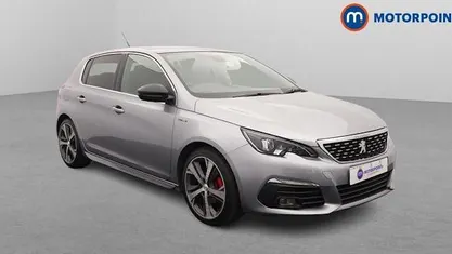 Used Peugeot 308 GT-line 131 HP (96 kW) 2019 Grey Hatchback