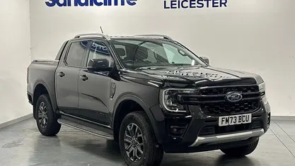Used Ford Ranger Wildtrack 205 HP (150 kW) 2024 Black Pickup