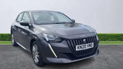 Used Peugeot 208 Active 102 HP (75 kW) 2020 Grey Hatchback