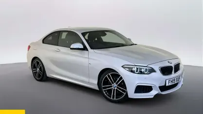 Used BMW 218 M Sport 136 HP (100 kW) 2019 White Coupe