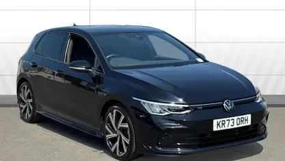 Used VW Golf VIII R-line 150 HP (110 kW) 2023 Black Hatchback