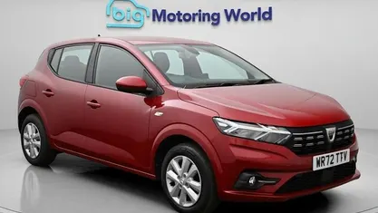 Used Dacia Sandero Comfort 91 HP (66 kW) 2022 Red Hatchback