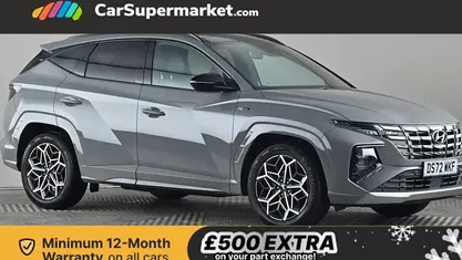 Grey Used 2023 Hyundai Tucson N Line SUV | £24,176 (Fair price)