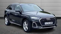 Mythos black Used 2024 Audi Q5 S-Line SUV | £37,650 (Fair price)
