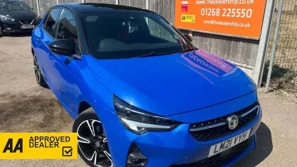 Used Vauxhall Corsa SRi 101 HP (74 kW) 2021 Blue Hatchback