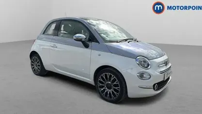 Used Fiat 500 Collezione 69 HP (50 kW) 2018 White Hatchback