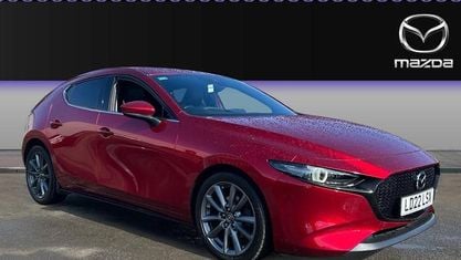 Usado Mazda 3 Inclusive 122 HP (89 kW) 2022 Vermelho Citadino