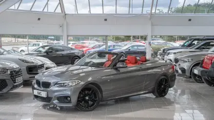 Used BMW 220 M Sport 190 HP (139 kW) 2015 Grey Cabriolet