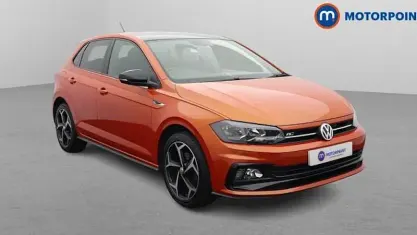 Used VW Polo R-line 116 HP (85 kW) 2020 Orange Hatchback