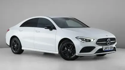 Used Mercedes CLA250e AMG Line Premium 218 HP (160 kW) 2022 White Sedan