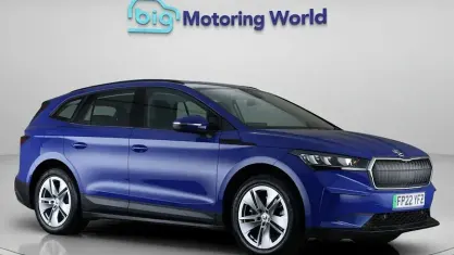 Used Skoda Enyaq iV ecoSuite 150 kW (204 HP) 2022 Blue SUV