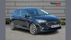 Agate black metallic paint Used 2023 Ford Fiesta Titanium Hatchback | £13,795 (Good price)