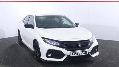 Używany Honda Civic Sport 126 KM (92 kW) 2019 Biały Hatchback