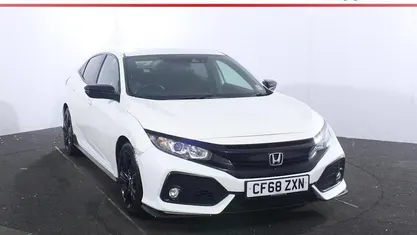 Used Honda Civic Sport 126 HP (92 kW) 2019 White Hatchback