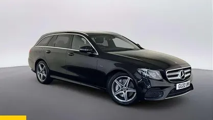 Used Mercedes E300 AMG line 315 HP (231 kW) 2020 Black Estate