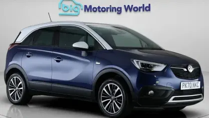 Begagnad Vauxhall Crossland X Elite 131 HK (96 kW) 2020 Blå SUV