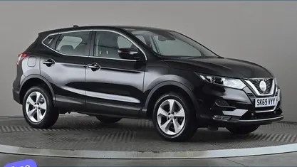 Begagnad Nissan Qashqai Acenta Premium 140 HK (102 kW) 2019 Svart SUV