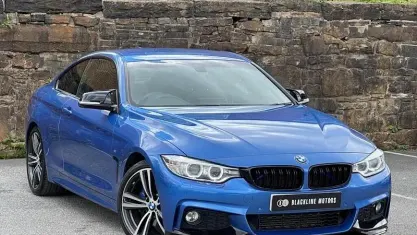 Used BMW 420 Coupé M Sport 190 HP (139 kW) 2016 Blue Coupe