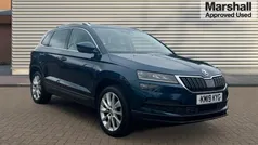 Blue Used 2019 Skoda Karoq SE L SUV | £15,690 (Fair price)