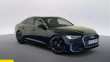 Used Audi A6 S-Line 204 HP (150 kW) 2021 Black Sedan