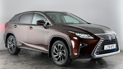 Brown Used 2018 Lexus RX450h SUV | £25,550 (Fair price)