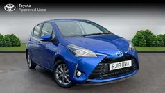 Nebula blue Used 2019 Toyota Yaris Hybrid Hatchback | £13,699 (Super price)