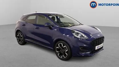 Used Ford Puma ST-Line X 125 HP (91 kW) 2022 Blue Hatchback