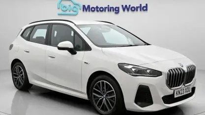 Used BMW 225 Active Tourer M Sport 245 HP (180 kW) 2023 White MPV
