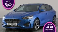 Blue Used 2021 Ford Focus ST-Line X Hatchback | £13,852 (Fair price)