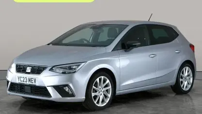 Begagnad Seat Ibiza FR 80 HK (58 kW) 2023 Silver Halvkombi