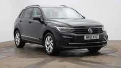Black Used 2021 VW Tiguan Life SUV | £18,500 (Good price)