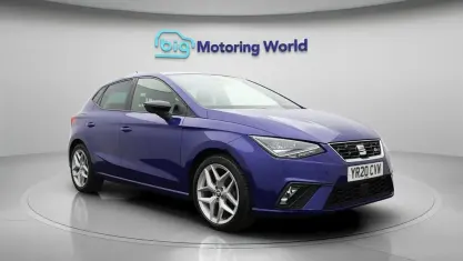 Used Seat Ibiza FR 95 HP (69 kW) 2020 Blue Hatchback