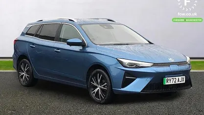 Used MG MG5 EV Trophy 114 kW (156 HP) 2022 Blue Estate