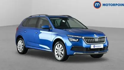 Used Skoda Kamiq SE Drive 150 HP (110 kW) 2023 Blue SUV